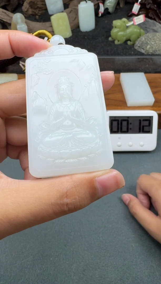 颈饰未镶嵌和田玉1