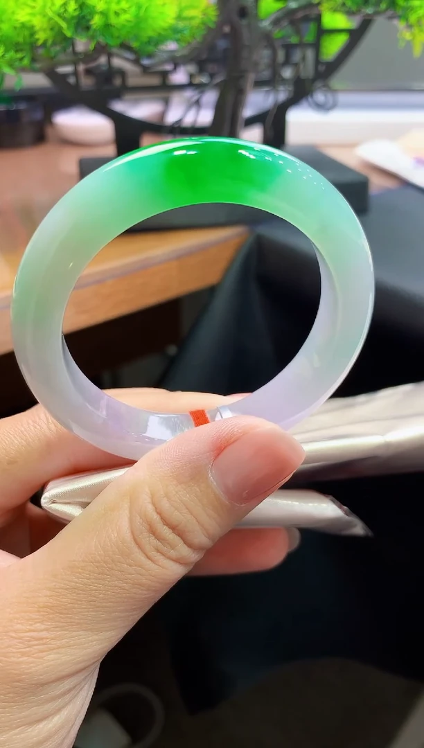 未镶嵌手镯翡翠K42天然A货缅甸翡翠52总价42万定金2万