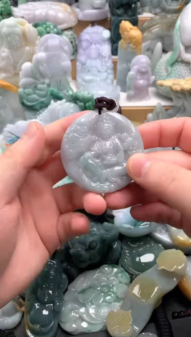 吊坠(不含链)未镶嵌翡翠1