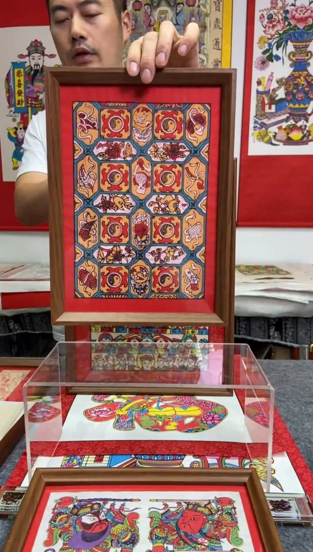 吉祥如意A4摆台手工制作精品