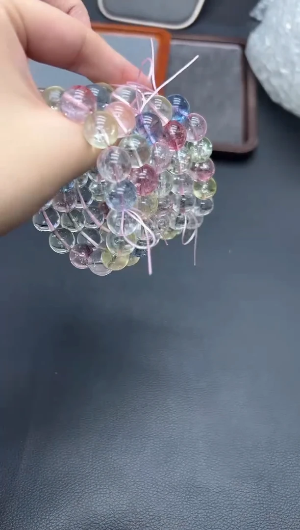 未镶嵌手链碧玺马卡龙碧玺13mm
