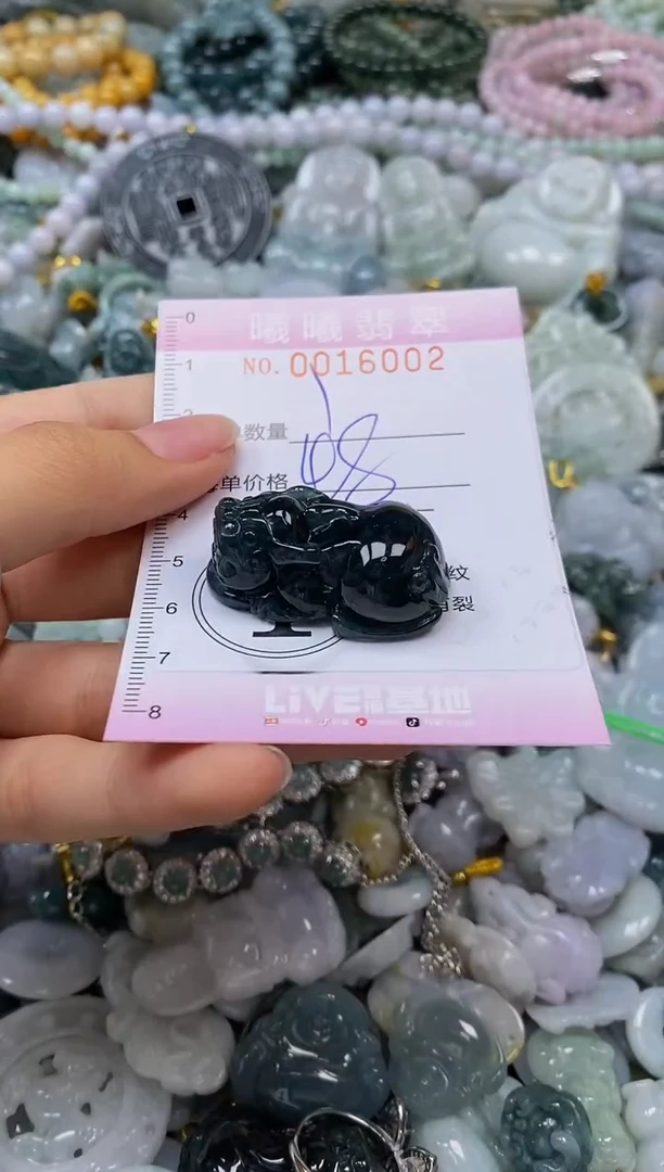 翡翠未镶嵌颈饰闪购0016002
