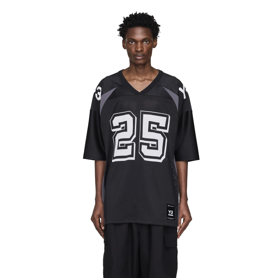 Y-3/Y-3&NBHD联名（53-JW6997）黑色休闲宽松时尚数字LOGO运动T恤