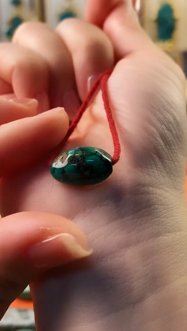 未镶嵌绿松石.网花 单颗 16*10.2mm