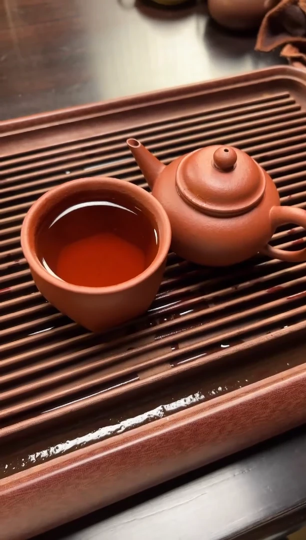 茶壶紫砂糊*哥全手工30目大红袍