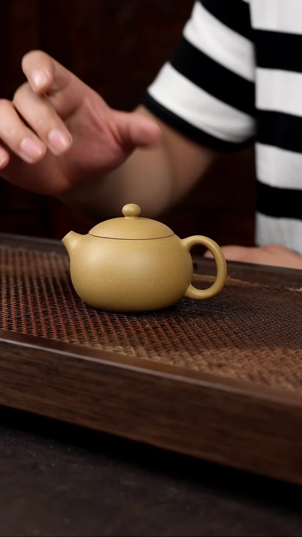 茶壶紫砂黄金段西施