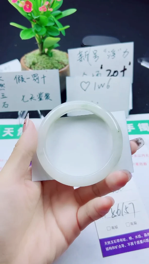 未镶嵌手镯石英质玉268-56/57