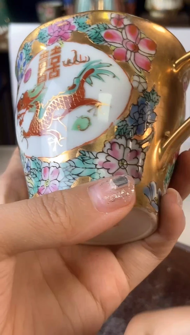 瓷片微瑕慎拍景德镇窑老厂瓷器