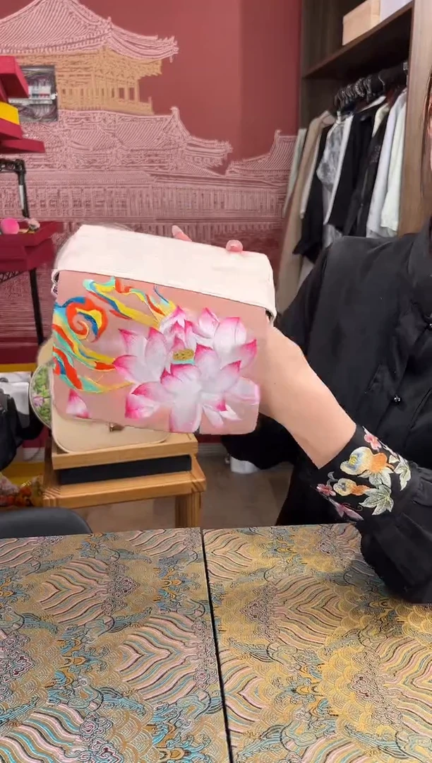 刺绣苏绣手工刺绣包包