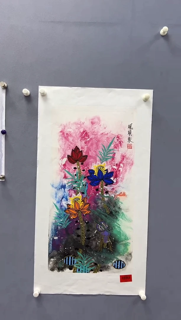 国画杨风顺老师2pc花鸟作品