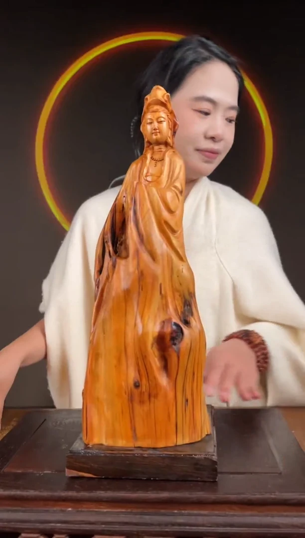 柏木（崖柏）手工摆件,先抢先得! 编号:271