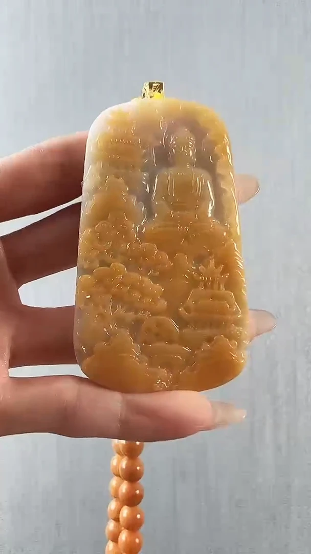 颈饰未镶嵌翡翠阿迷