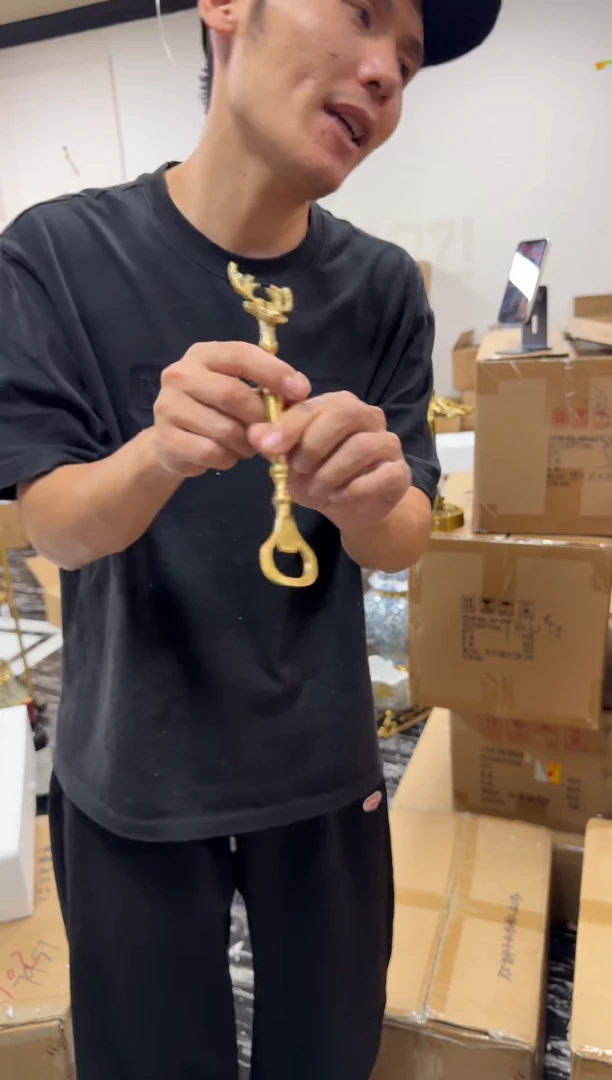 黄铜 黛姿家居装饰品摆件