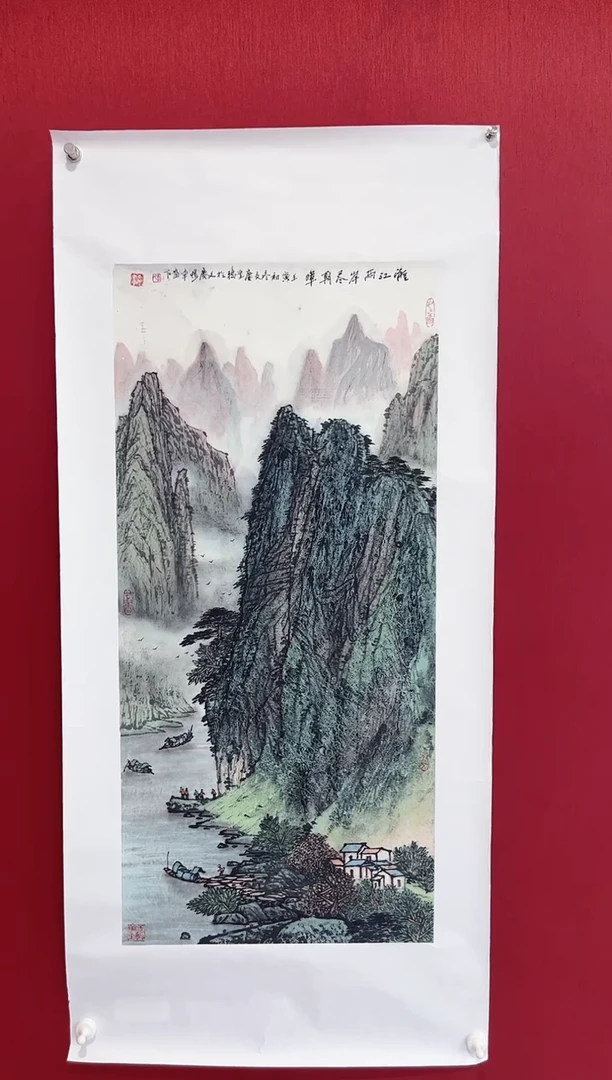 国画李文庆老师画作