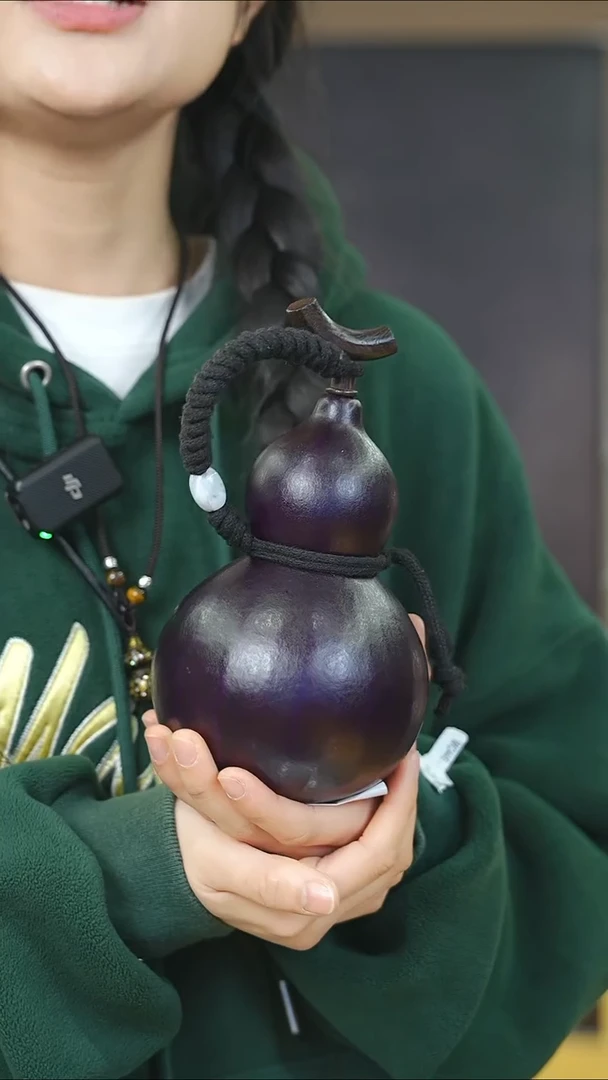 【闪购商品】XG229大漆酒葫芦不包手串及旋转底座