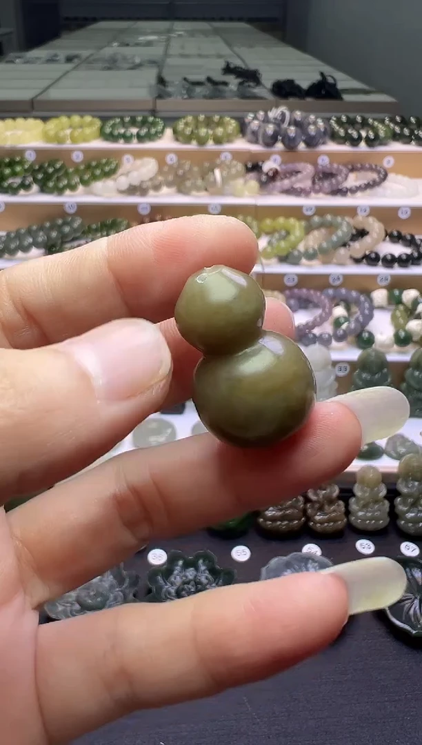 颈饰未镶嵌和田玉202号链接约卡29*19