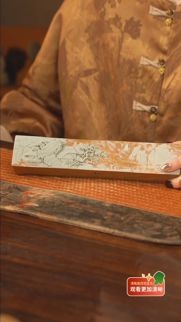 【闪购商品】纯手工山水卧香盒预定