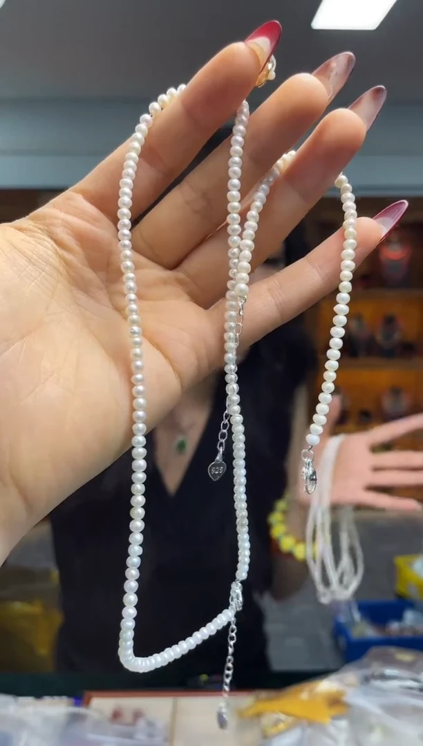 颈饰未镶嵌淡水珍珠（多样性发一件）项链＋手链