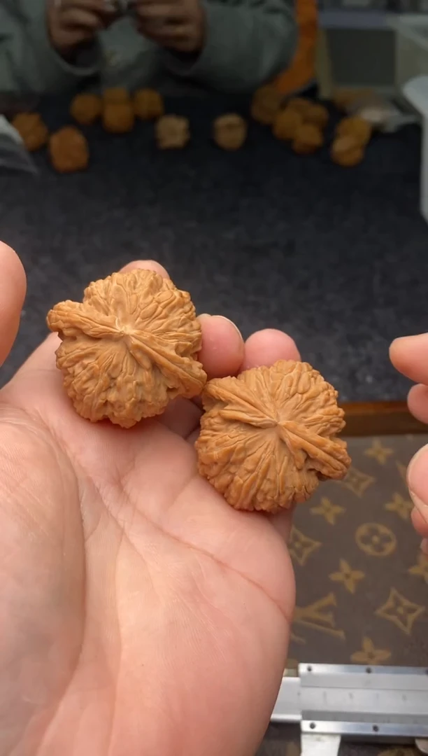 把件文玩核桃B267号白狮子43尺