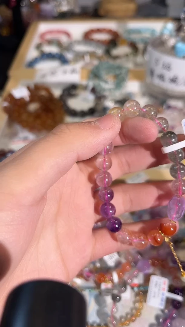 【闪购商品】水晶手链未镶嵌Q976多样性发货一件