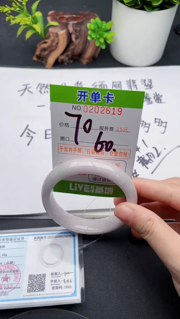 未镶嵌手镯翡翠19天然翡翠A货