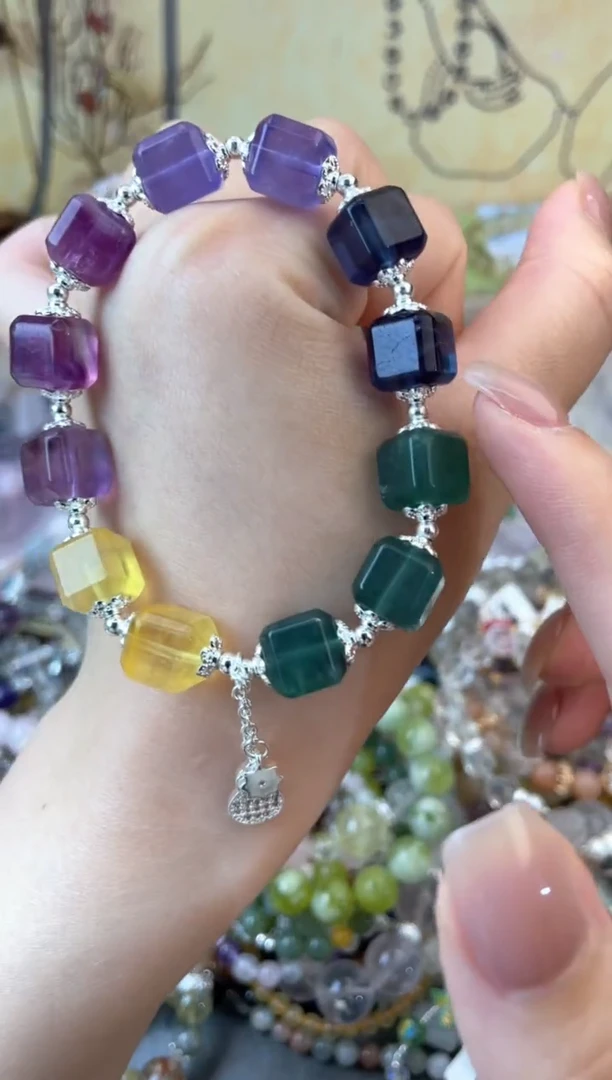 手链未镶嵌萤石322手串