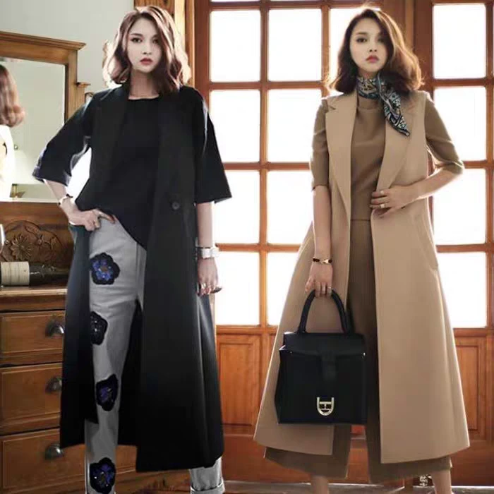 休闲气质马甲，时尚设计感宽松百搭，网红洋气显瘦减龄小香风小个子