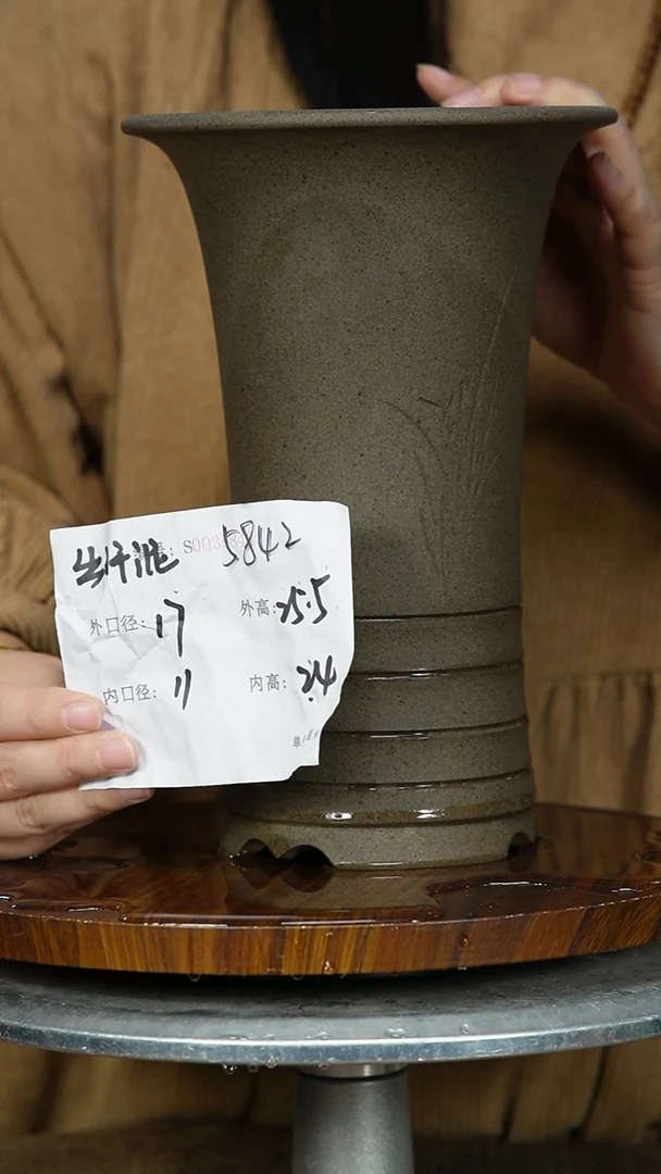 【闪购商品】紫砂花盆5842 紫砂花盆