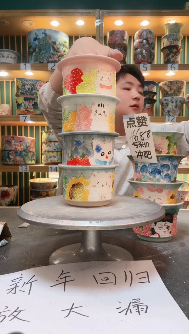【闪购商品】瓷片默认微瑕一物一拍0211-313