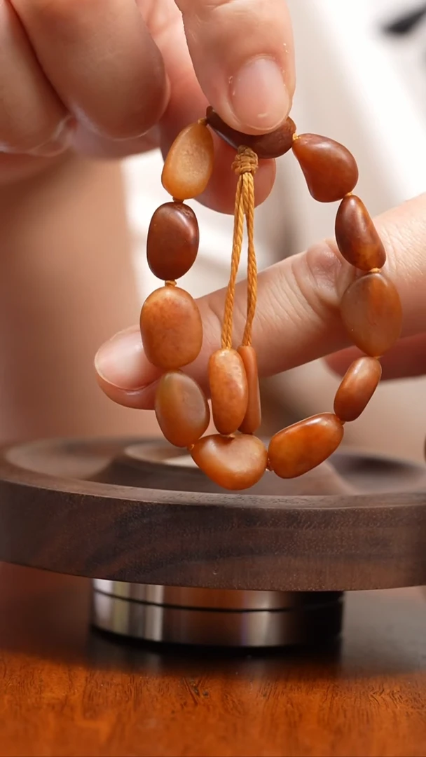 手串未镶嵌和田玉18克和田玉原石