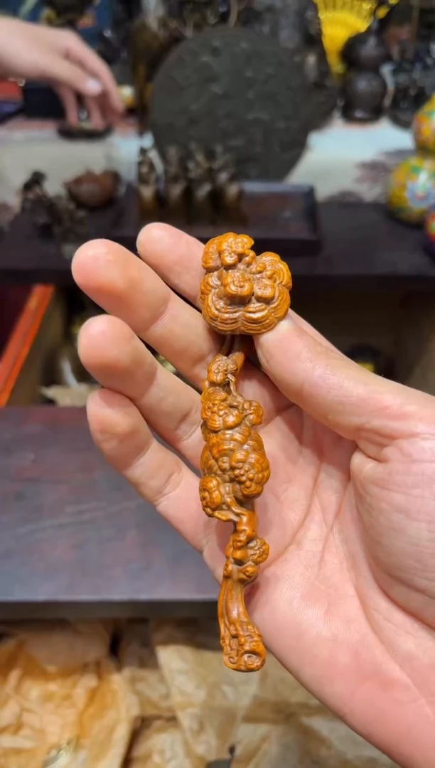 黄杨木A瑞瑞古铜高端精品62