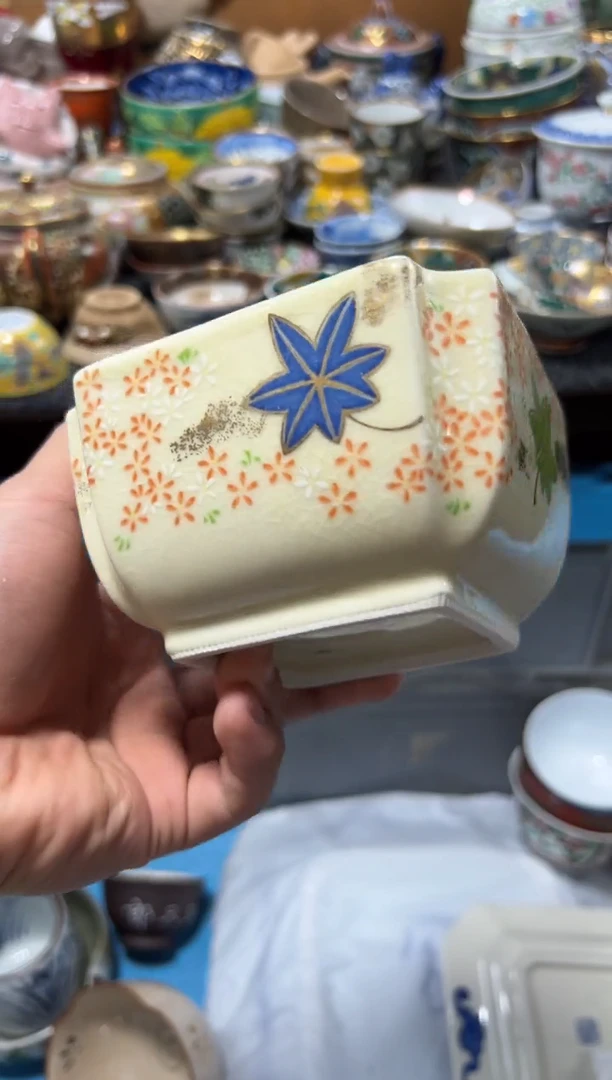 瓷片话**音夏目海外回流瓷器中古品。