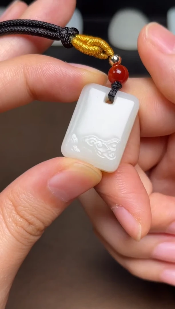 和田玉未镶嵌颈饰7