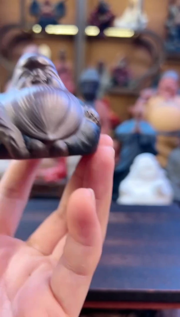紫砂茶宠器闵紫砂茶宠摆件