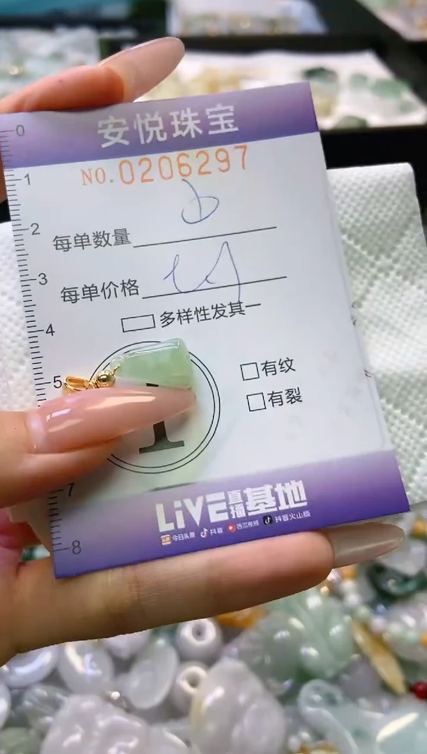 翡翠未镶嵌颈饰闪购0206297