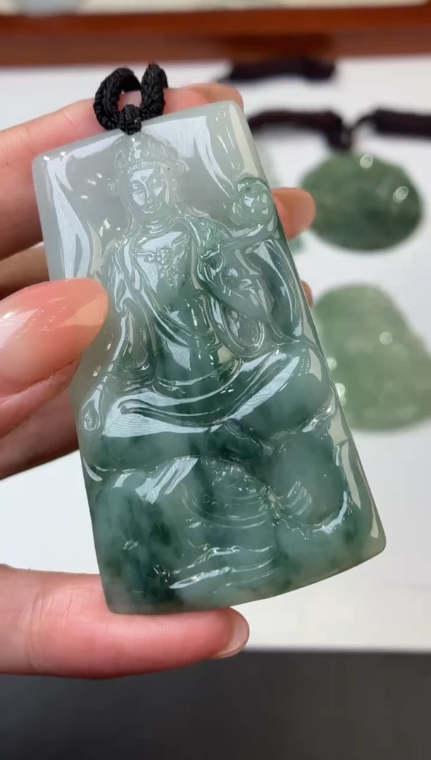 未镶嵌挂件翡翠300015    多人