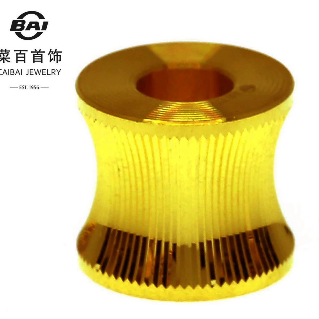 CBAI/菜百HYF足金饰品足金990爆闪小蛮腰