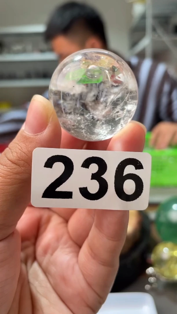 未镶嵌大型摆件（非配饰）水晶白水晶球236