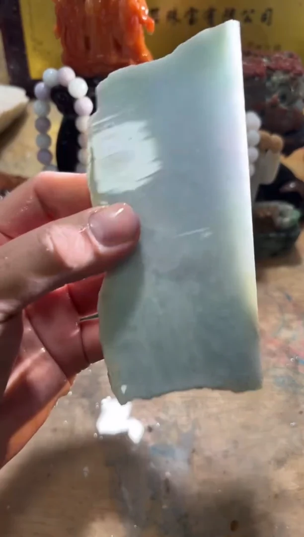 未镶嵌挂件翡翠A货常星7139