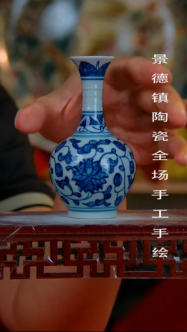 摆件景德镇陶瓷 全场手工手绘