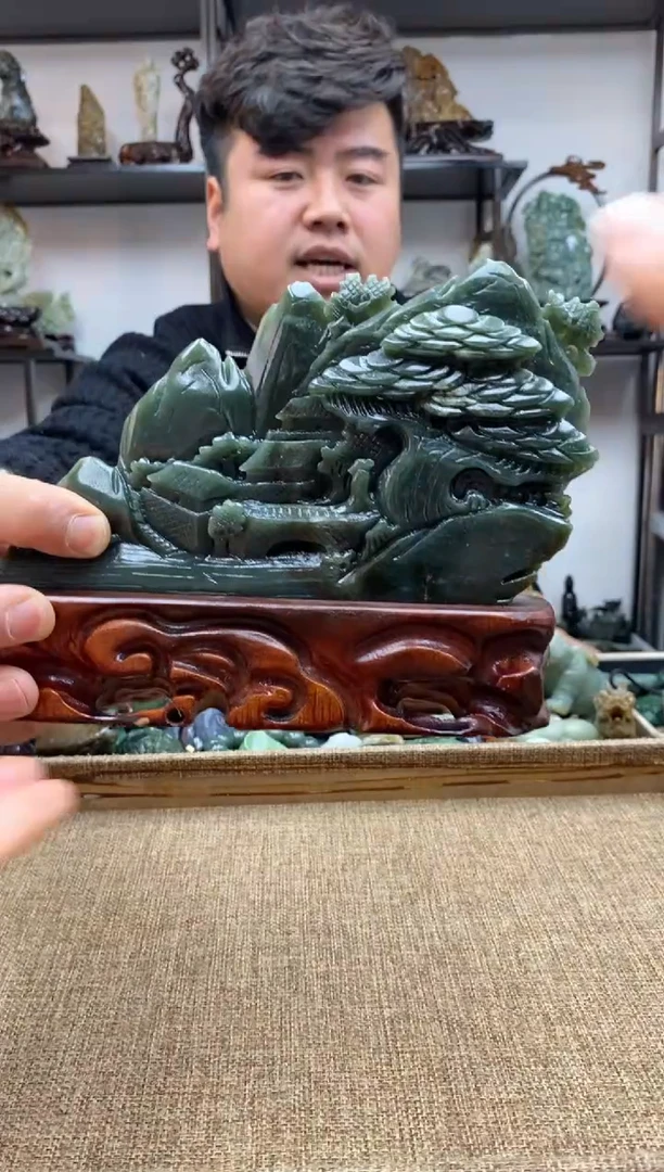 【闪购商品】和田玉摆件未镶嵌1