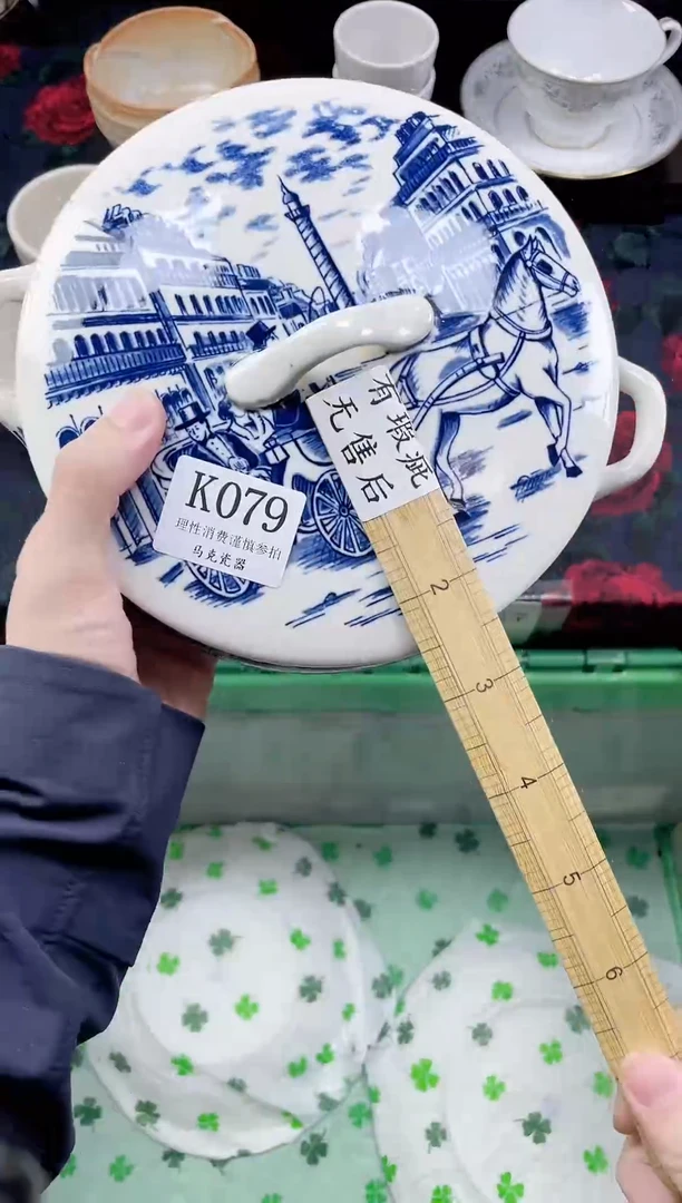 瓷片初**鱼                K079