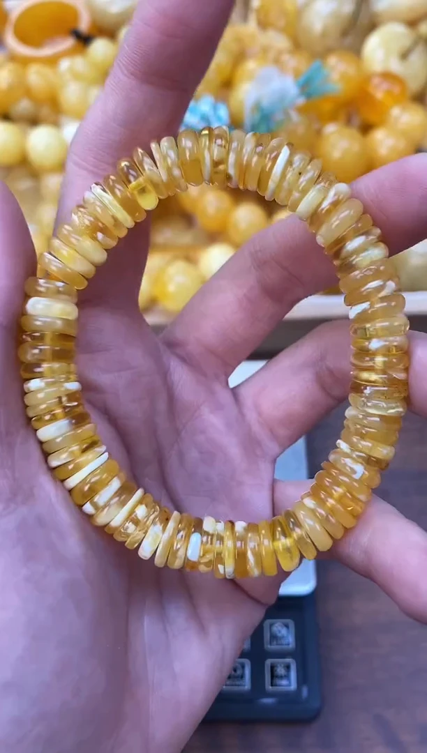 裸石琥珀未镶嵌天然琥珀蜜蜡