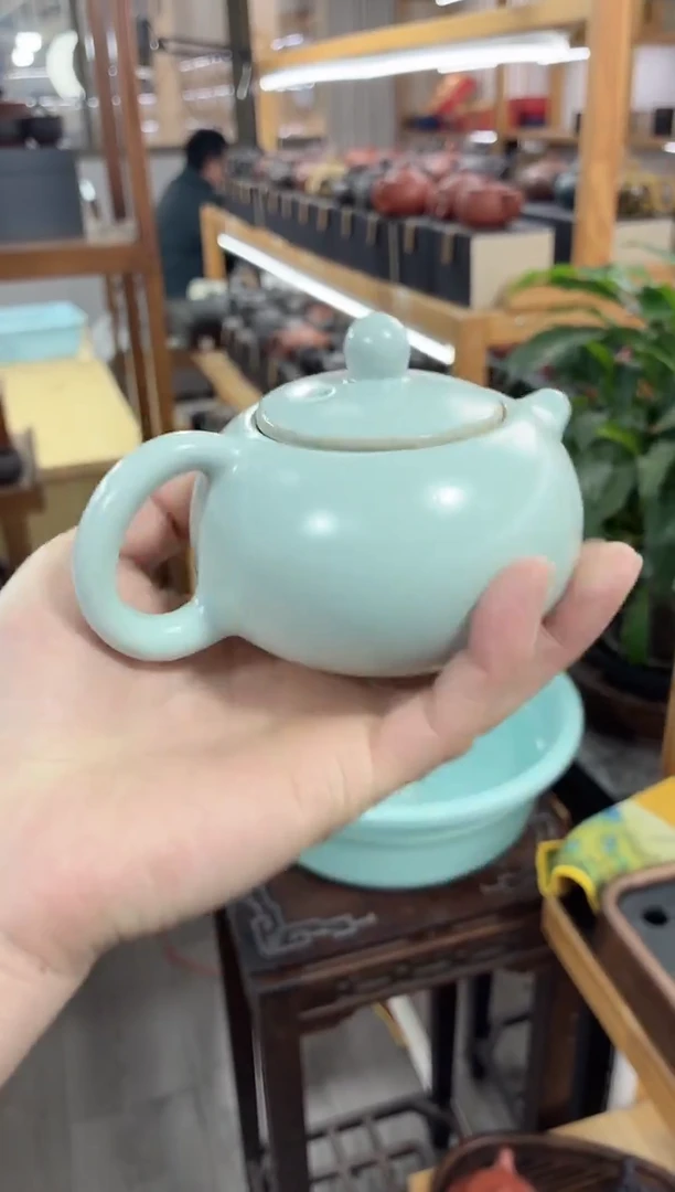 瓷片汝窑西施壶1