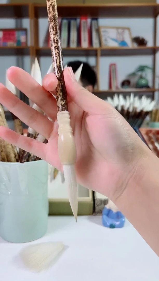 芝麻杆牛角的纯老羊毫出锋5.0