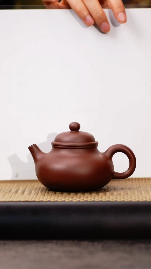 LJ58 紫泥容天壶