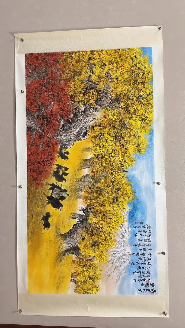 国画杜明华精品作品