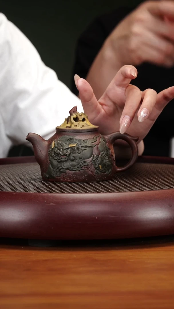 茶壶紫砂27GSB太狮少保 220cc