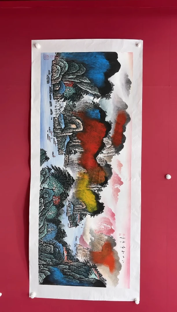 【闪购商品】国画吴-小六尺山水/无框/W