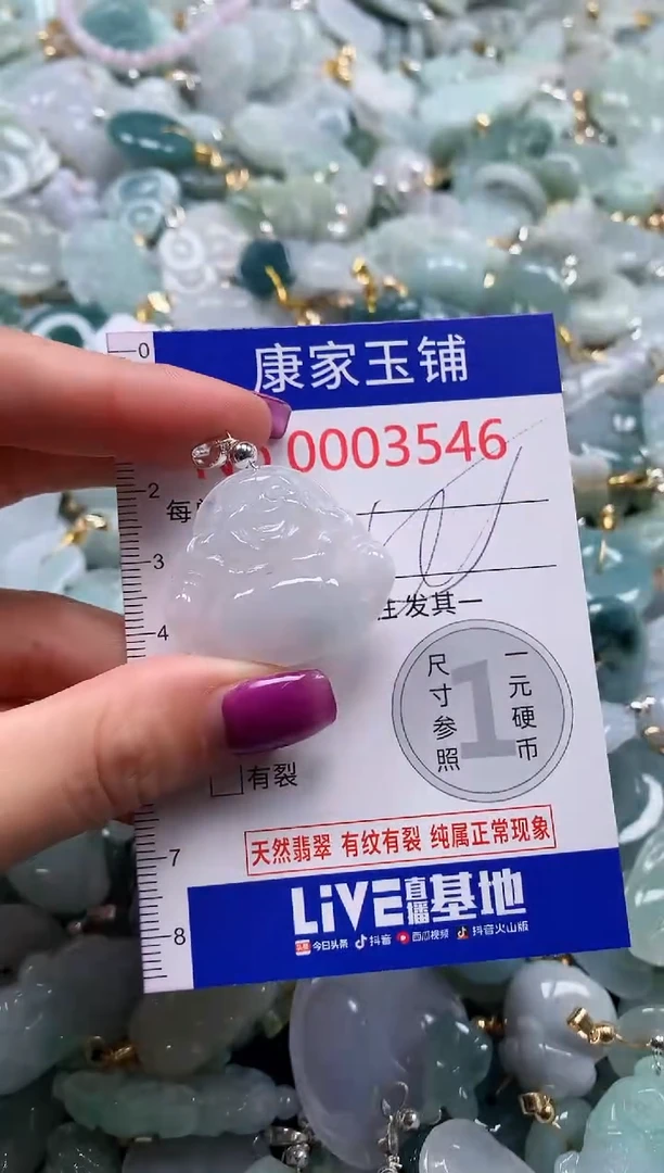 颈饰未镶嵌翡翠3546